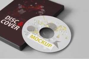 CD/DVD Disc & Cover Mockups