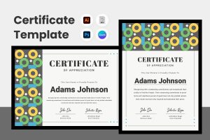 Certificate of Appreciation Template V14