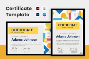 Certificate of Appreciation Template V4