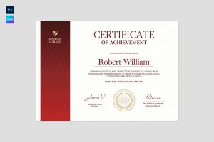 Certificate Template