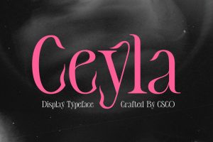 Ceyla – Art Nouveau Font