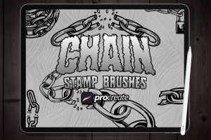 Chain Brush Stamp