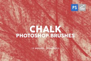 Chalk Texture Photoshop Stamp Brushes 2