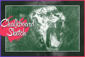 Chalkboard CS4+ Photoshop Action