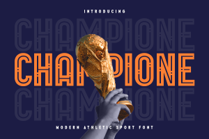 Champione – Modern Athletic Sport Font