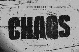 Chaos Disturb Text Effect