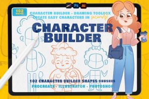 Character Builder – Drawing Toolkit