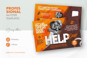 Charity Postcard Templates