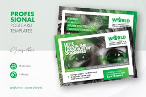 Charity Postcard Templates