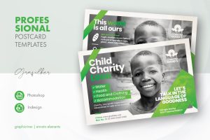 Charity Postcard Templates