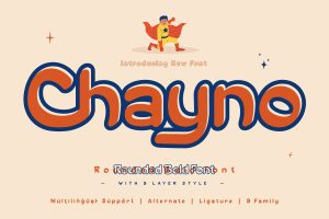 Chayno – Handwriting Font