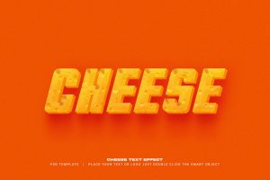Cheese text effect