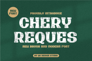 Chery Reques – Grunge Font