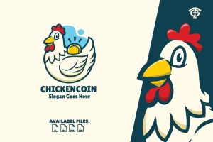 Chicken Coin – Logo Mascot