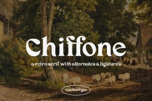 Chiffone – Retro Serif