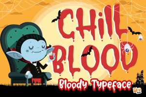 Chill Blood – Bloody Typeface