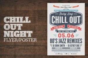 Chill Out Night Flyer / Poster