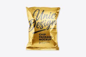 Chip Bag Mockup