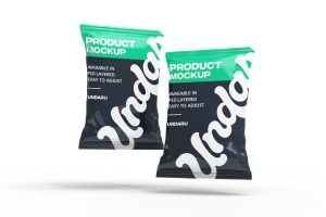 Chip Bag Mockup