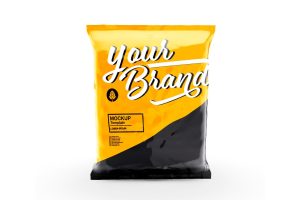 Chips bag mockup