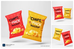 Chips Bag Mockup