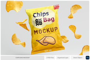 Chips Bag Mockup