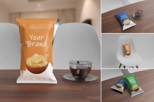Chips Bag Mockup