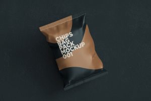 Chips Bag Pack Mockup 001