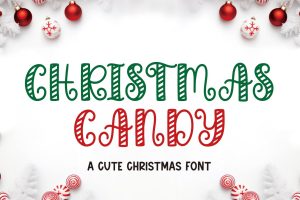 Christmas Candy – Christmas Font