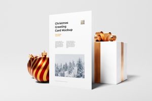 Christmas Card Mockup