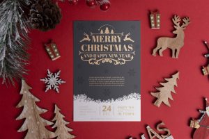 Christmas Card Mockup