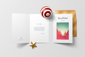 Christmas Card Mockup