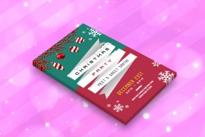Christmas Greeting Card Template