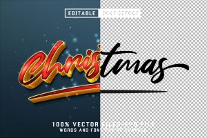 Christmas Luxury Text – Editable Text Effect