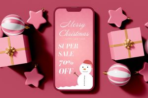 Christmas Offer Mockup