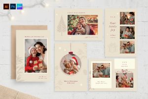 Christmas Photo Card Layouts