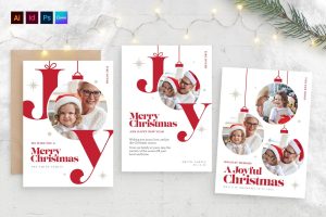 Christmas Photo Card Template