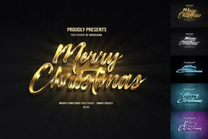 Christmas Text Effects