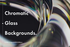 Chromatic Glass Backgrounds
