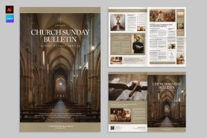 Church Bulletin Template