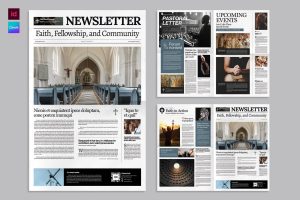 Church Newsletter Template