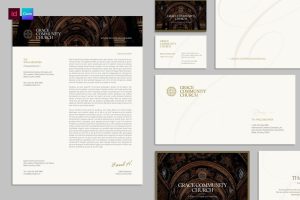 Church Stationery Branding Template