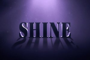 Cinematic Shine Text Effect