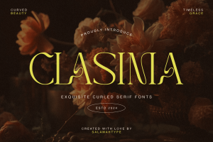 Clasima – Elegant Font