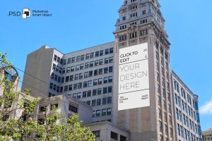 Classic Building Billboard Mockup