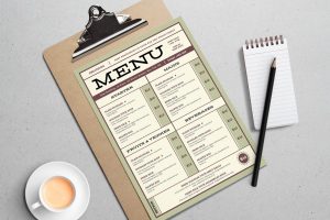 Classic Menu Template