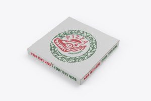 Classic Pizza Box Mockup