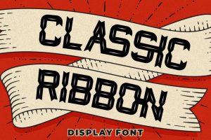 Classic Ribbon – Display Font