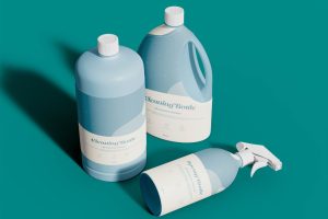 Cleaning Products Mockup
