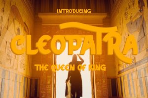 Cleopatra – Display Font